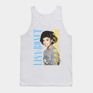 Lisa Bonet - 90s Style Fan Design Tank Top